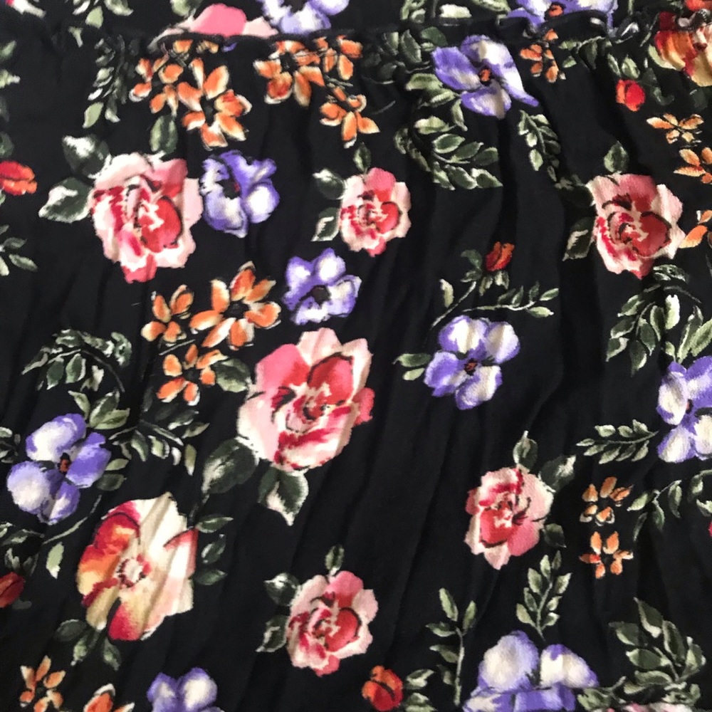Floral maxi skirt vintage - Picture 3 of 3